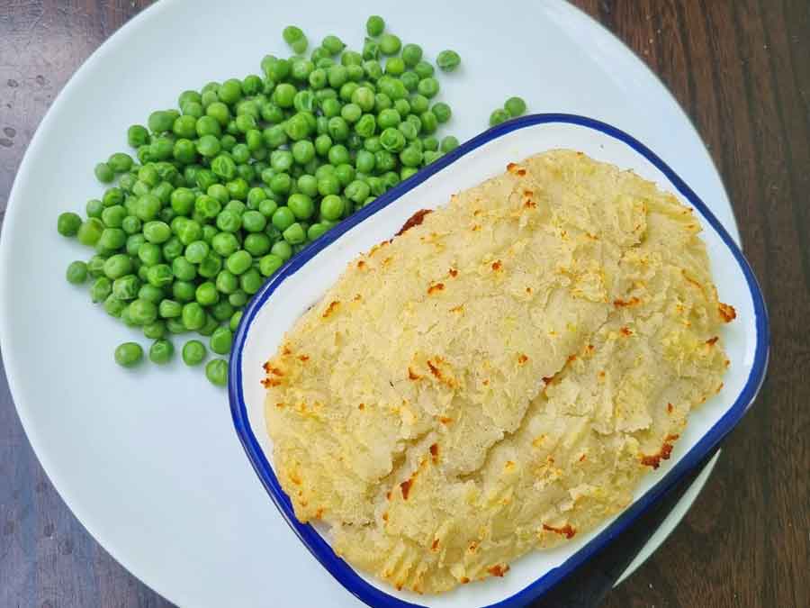 Shepherd's Pie at the Old Ox Shillingstone Dorset